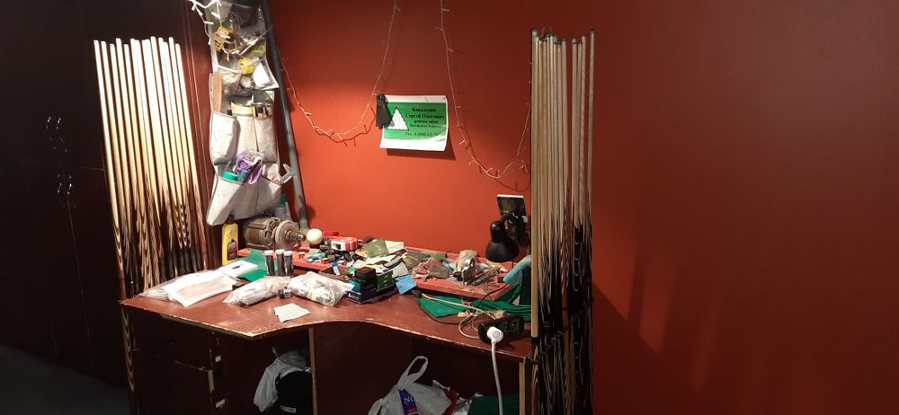 Бильярдный кий корона