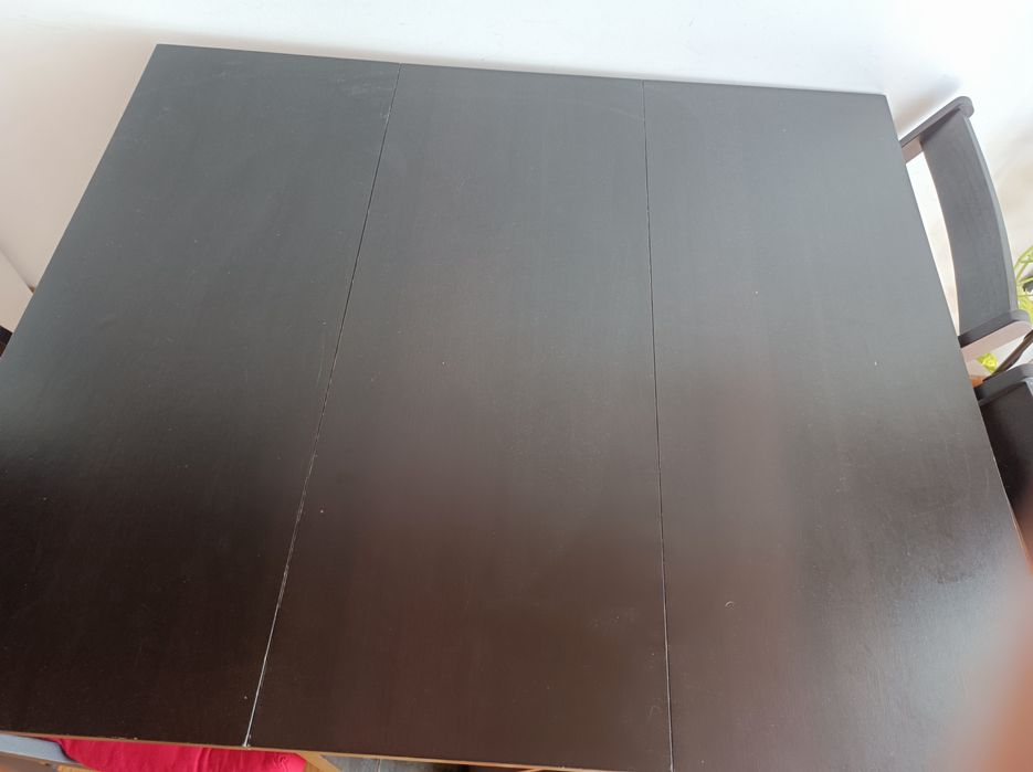 Reservada - Mesa de jantar preta IKEA Nordviken
