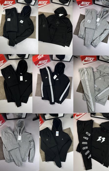 Спортивний костюм Nike Jordan | на флісі , утеплений