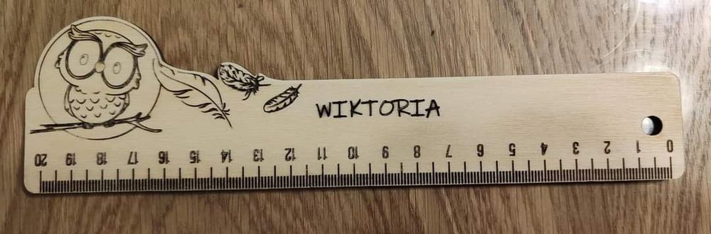 Linijka na zakończenie roku szkolnego