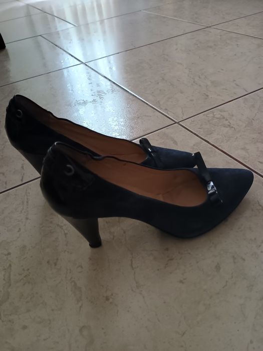 Szpilki zamszowe prima moda