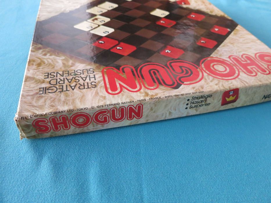 SHOGUN Jogo Antigo de Estratégia - marca Club Nathan, 1979