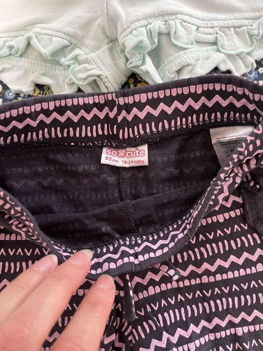 Komplet paka 5 par spodenek dla dziewczynki • bawełna • Ovs 5.10.15