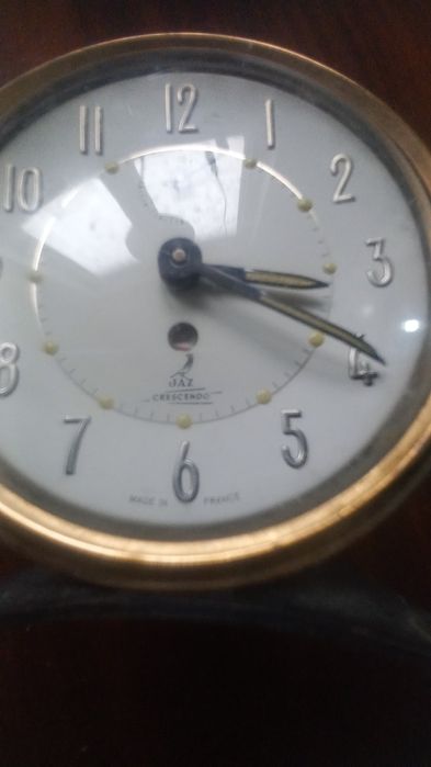 Relógio despertador antigo francês