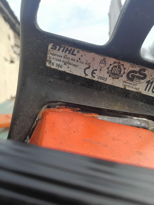 Piła spalinowa sthil ms 360