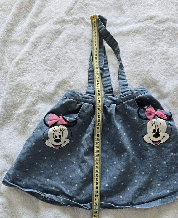 Spódniczka dziewczęcą jeans mini mouse 110
