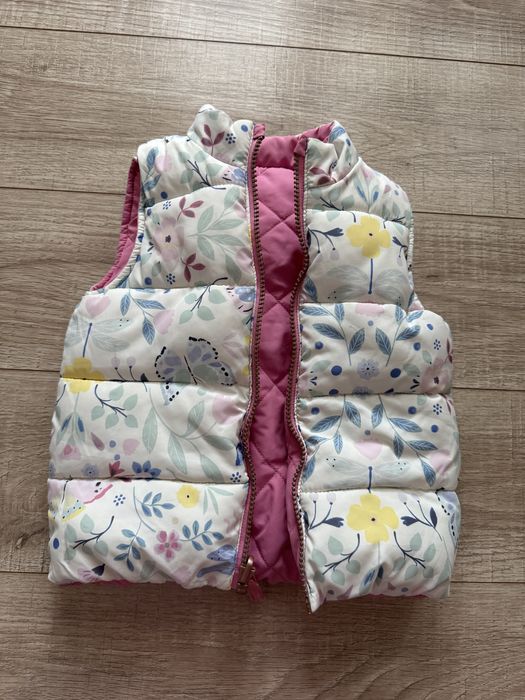 Жилетка двостороння для дівчинки