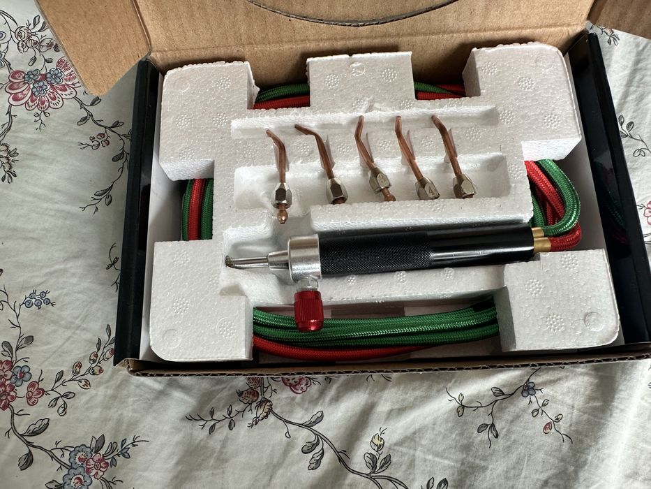 Palnik jubilerski tlen gaz tlenowo-gazowy