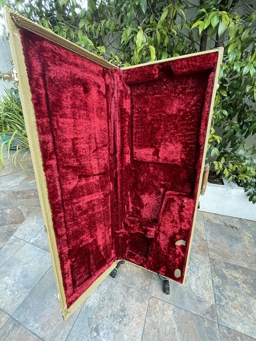 Case Fender G&G Tweed Deluxe Stratocaster / Telecaster (Estojo Mala)