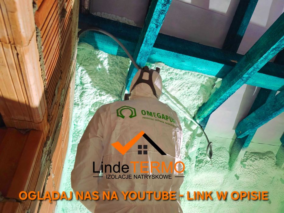 Ocieplanie pianą PUR, izolacje natryskowe, poddasza, pianowanie pianka