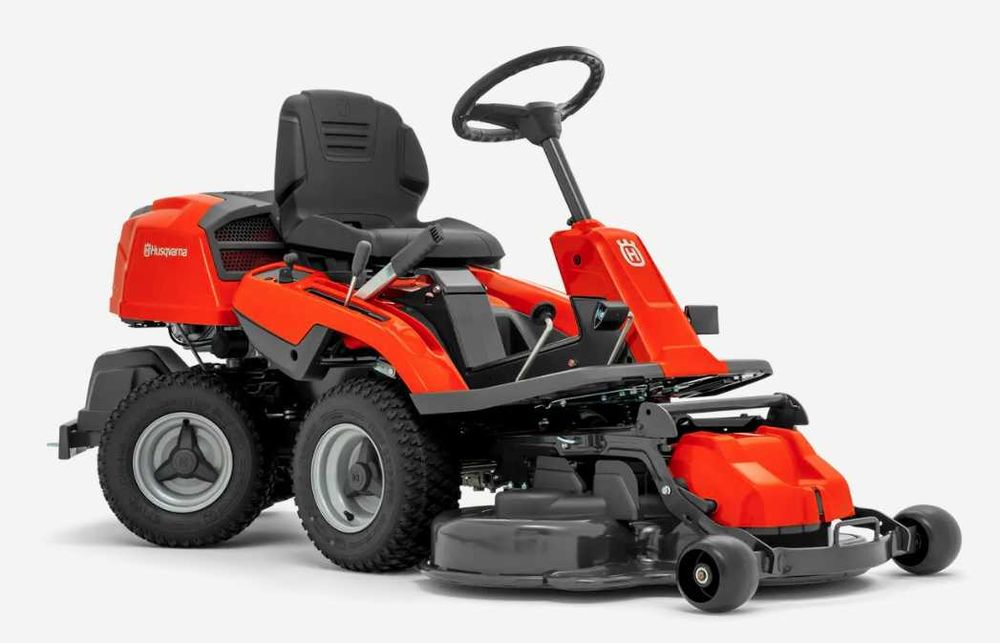 NOWY Rider traktorek kosiarka Husqvarna R 214C z kosiskiem 94cm