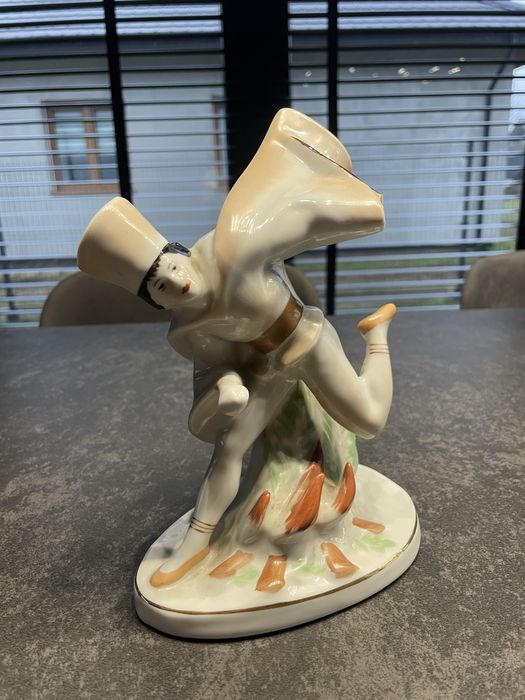 Figurka porcelanowa Janosik Harnaś Prl Ćmielow n. Wawel