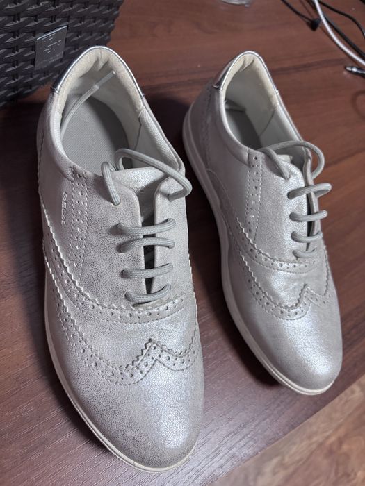Лофери туфлі 38  Geox cріблямті