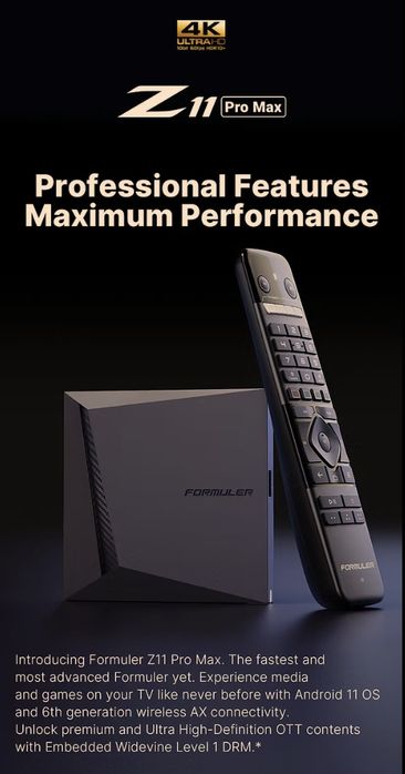 Formuler Z11 Pro Max  BT1-Edition