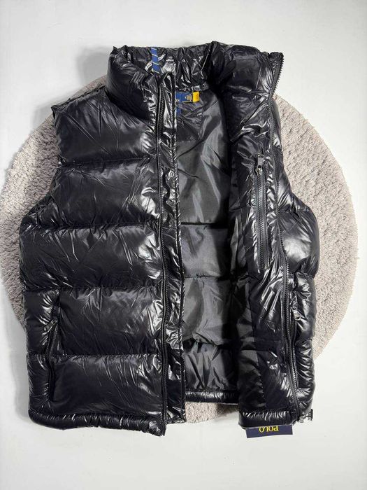 Чорна жилетка Polo Ralph Lauren Чоловіча безрукавка Поло Ральф Лаурен