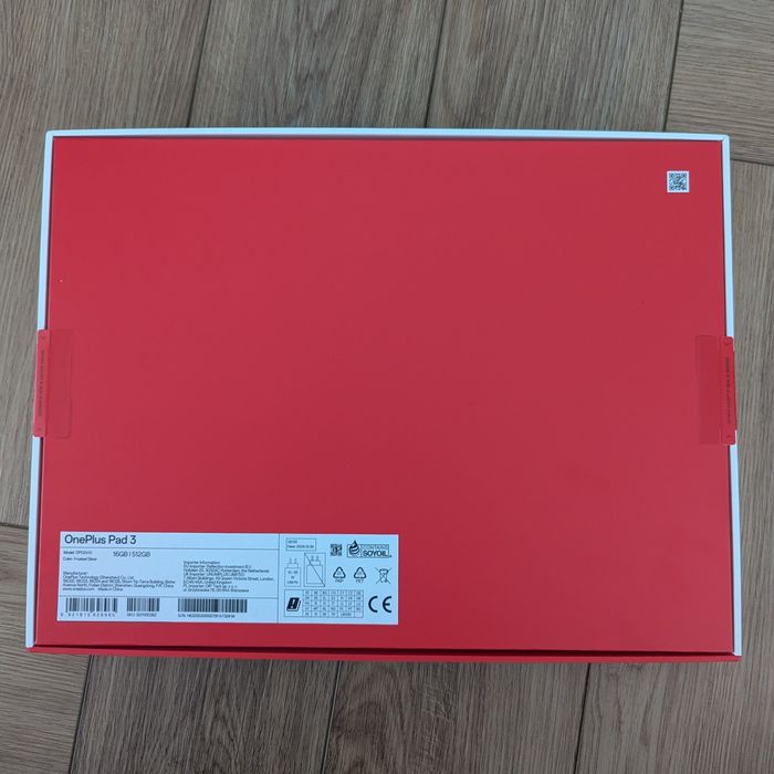 Oneplus Pad 3 16/512GB Nowy Tablet SREBRNY