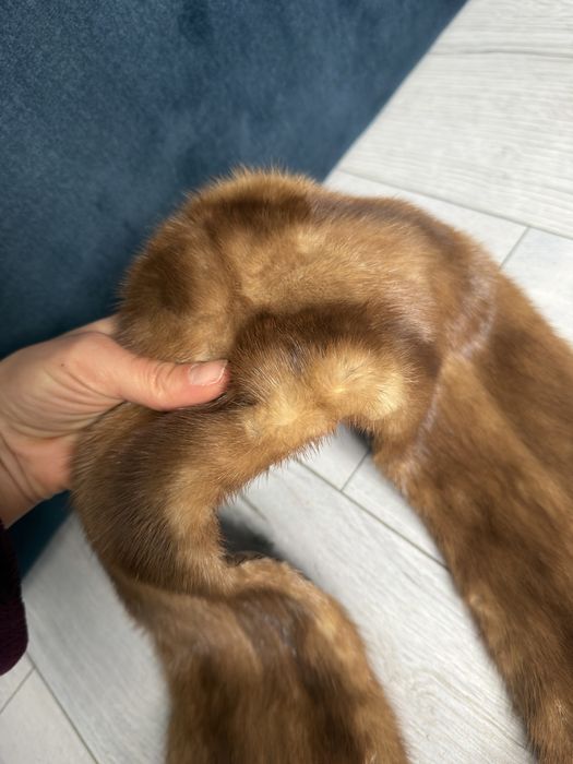 Норковий комірець обруч норковый воротник