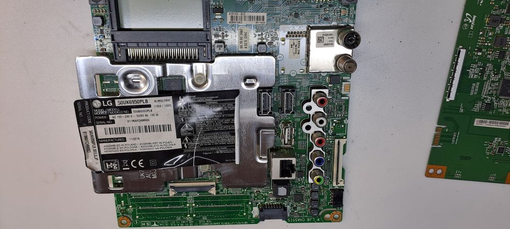 Części LG 50UK6950 Podswietlenie