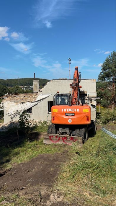 Wyburzenia i rozbiórki wywóz gruzu ziemi utwardzanie dróg prace ziemne