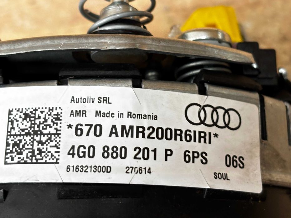 Airbag poduszka powietrzna kierowcy Audi A6 C7