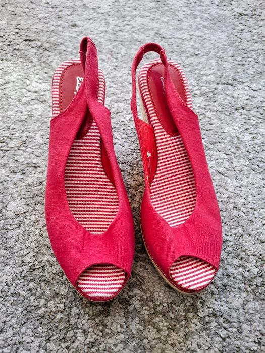 Sandały espadryle na koturnie r. 39