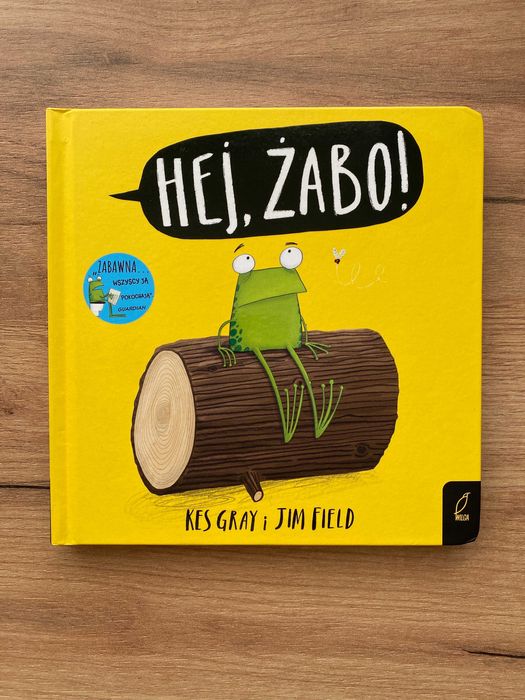 Hej, żabo! książeczka dla dzieci