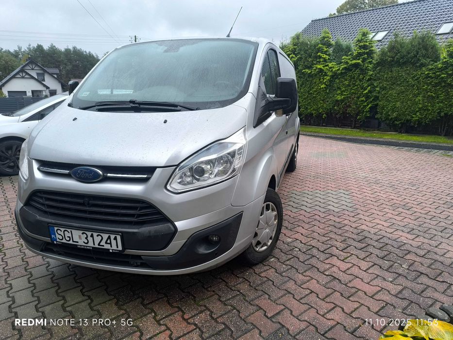 Ford Transit Custom clima l2h1 Salon pL i WŁ 155km