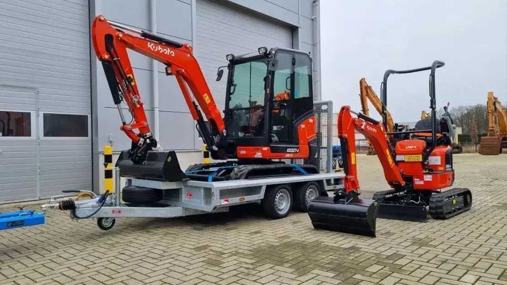 Wynajem minikoparki koparko ładowarka minikoparka koparka