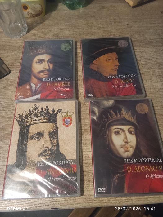 DVD série de Reis de Portugal