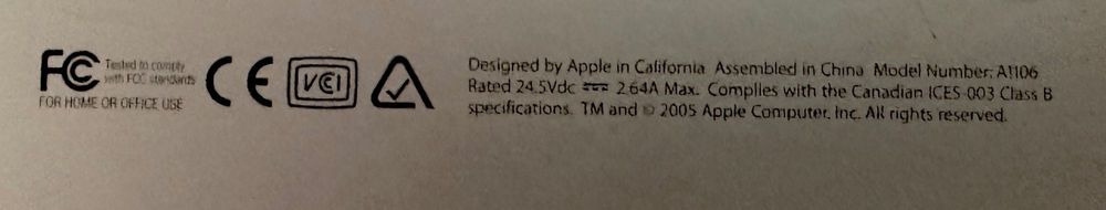 PowerBook G4 15" 1,67GHz (Hi-Res) – 1GB RAM – Peça de Coleção