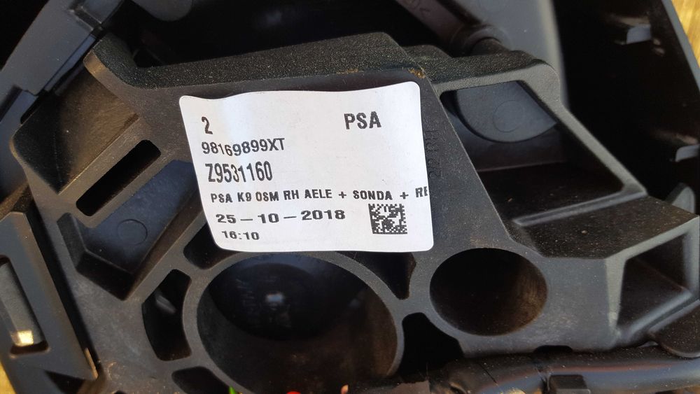 berlingo IV rifter partner IV lusterko prawe 2018r