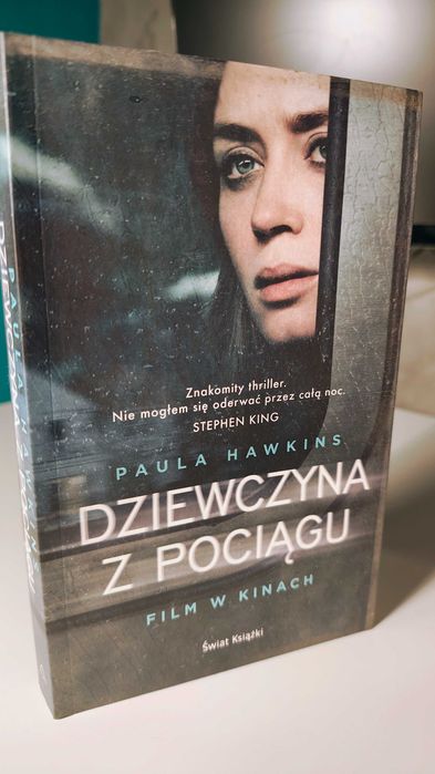 Paula Hawkins Dziewczyna z pociągu NOWA wydanie filmowe thriller stan idealny