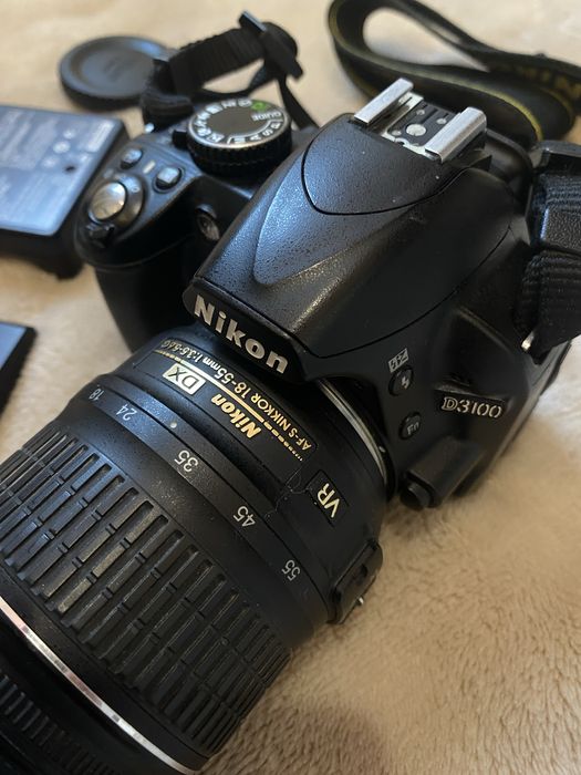 Фотоапарат nikon d3100 + обʼєктив