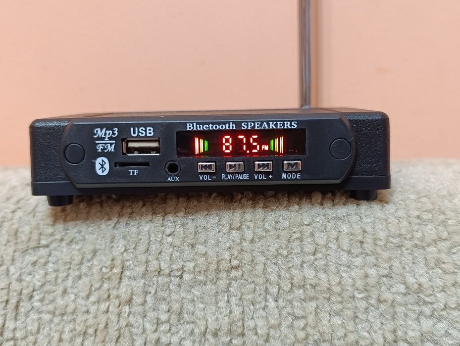 Готовий mp3 Bluetooth модуль в корпусі з блоком живлення