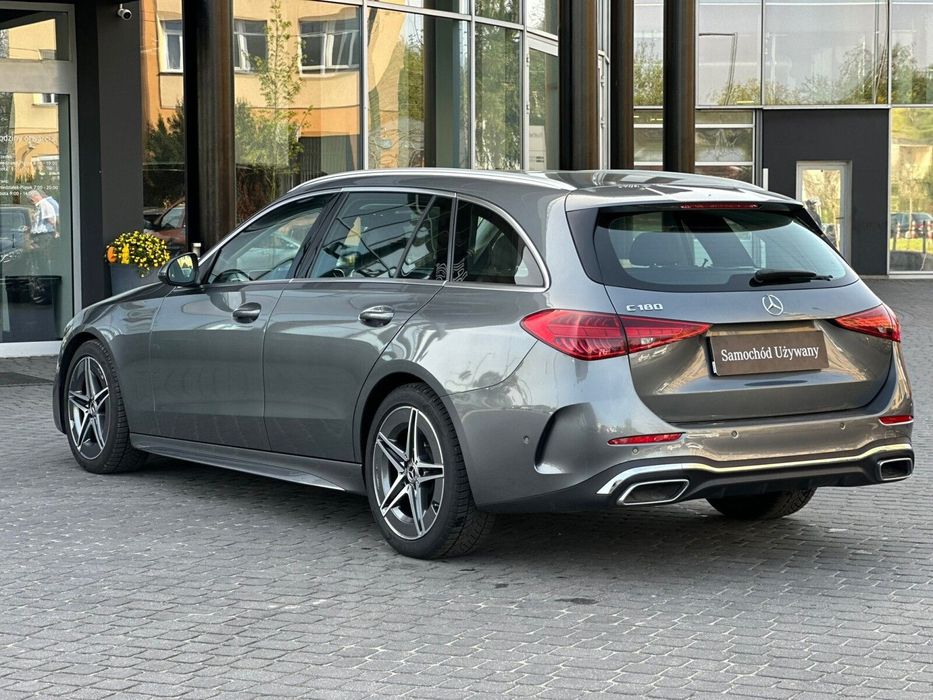 Mercedes-Benz Klasa C 180 AMG Pakiet/Led/Navigacja/Salon PL/F 23 %
