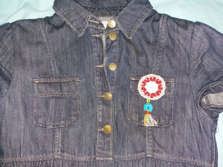 Pregadeira boho artesanal, em crochet