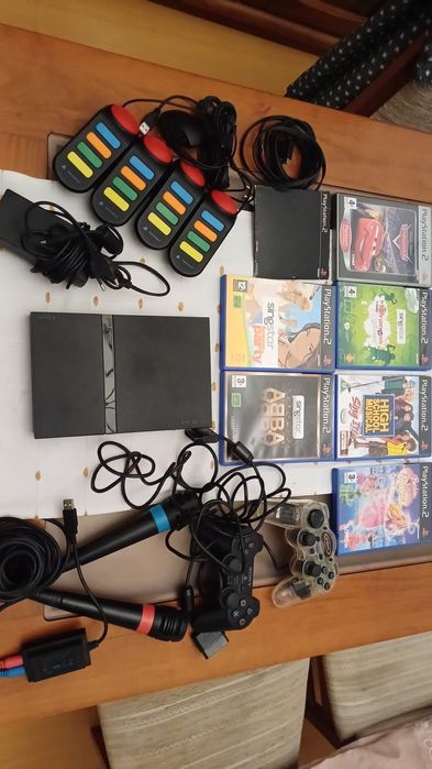 Playstation 2 com Jogos