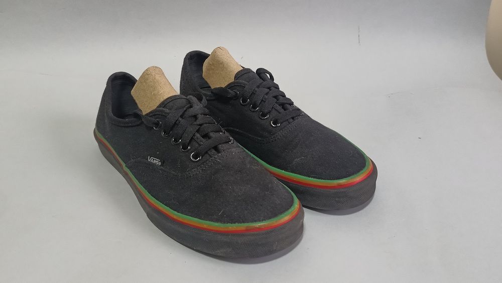 Кеди Vans Authentic (Rasta) Black, 40 розмір