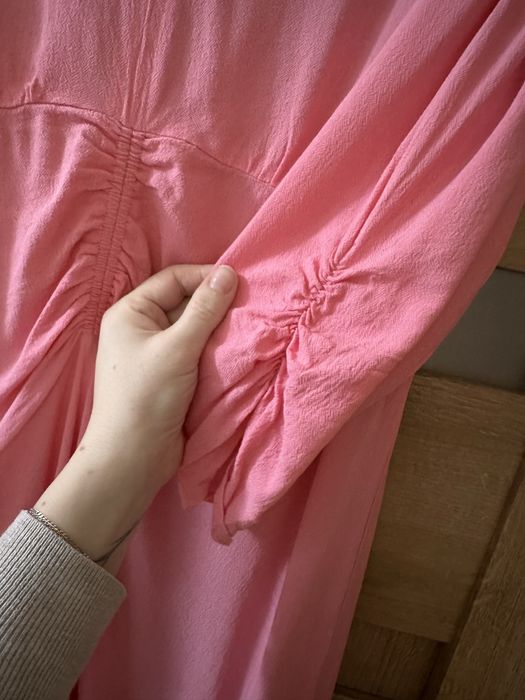 Sukienka ciążowa różowa H&M MAMA