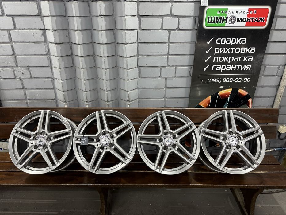 99 Литые немецкие диски Mercedes 5/112 R17 et40