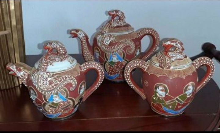 Bules de Chá + pratos