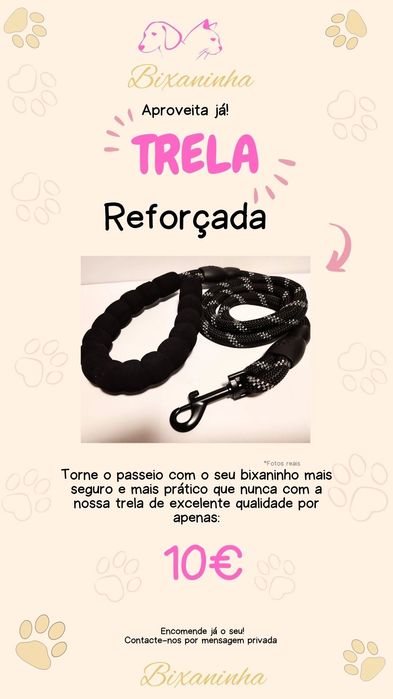 Trela resistente e refletora64740372608257121