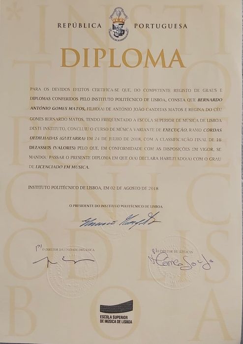 Aulas de Guitarra - Presencial/Online