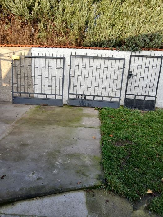 Brama 3 m z furtka używana