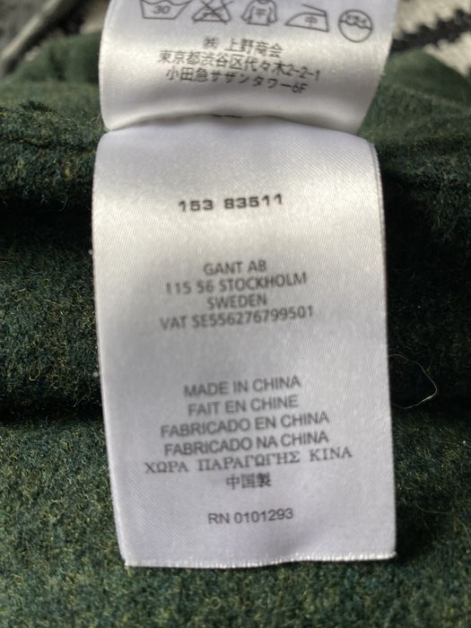 Sweter Gant 100% wełna jagnięca rozmiar 146-152 cm