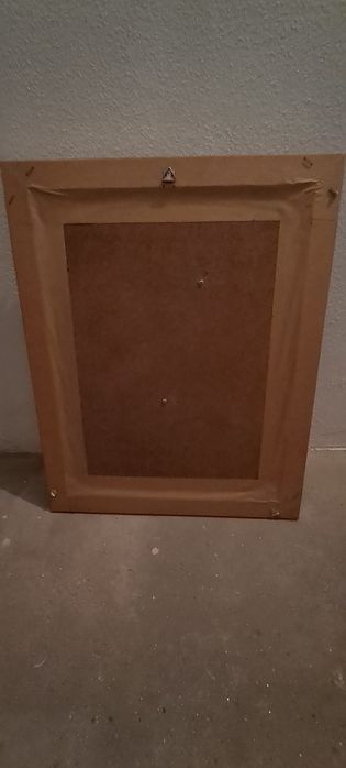 Quadro com Cristo em alto relevo