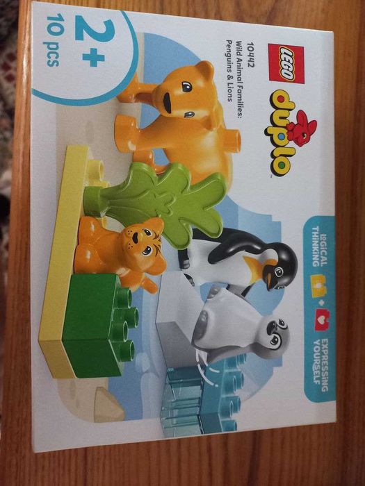 Конструктор LEGO DUPLO Пінгвіни та Леви (10442)