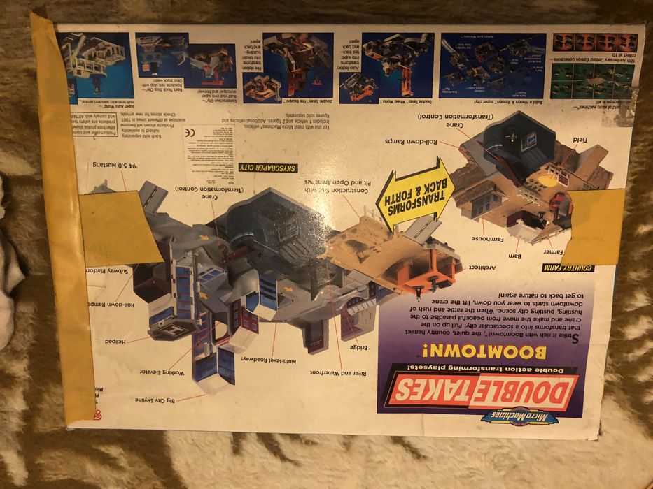 Brinquedo micro machines cidade