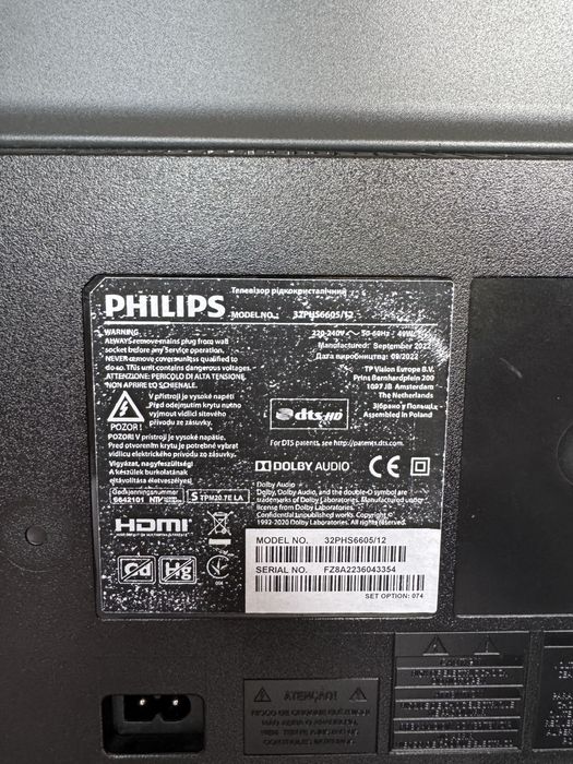 televisão Philips 32PHS6605