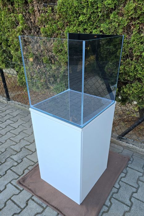 Szafka półka komoda stojak z akwarium morskim słodkim optiwhite aquael